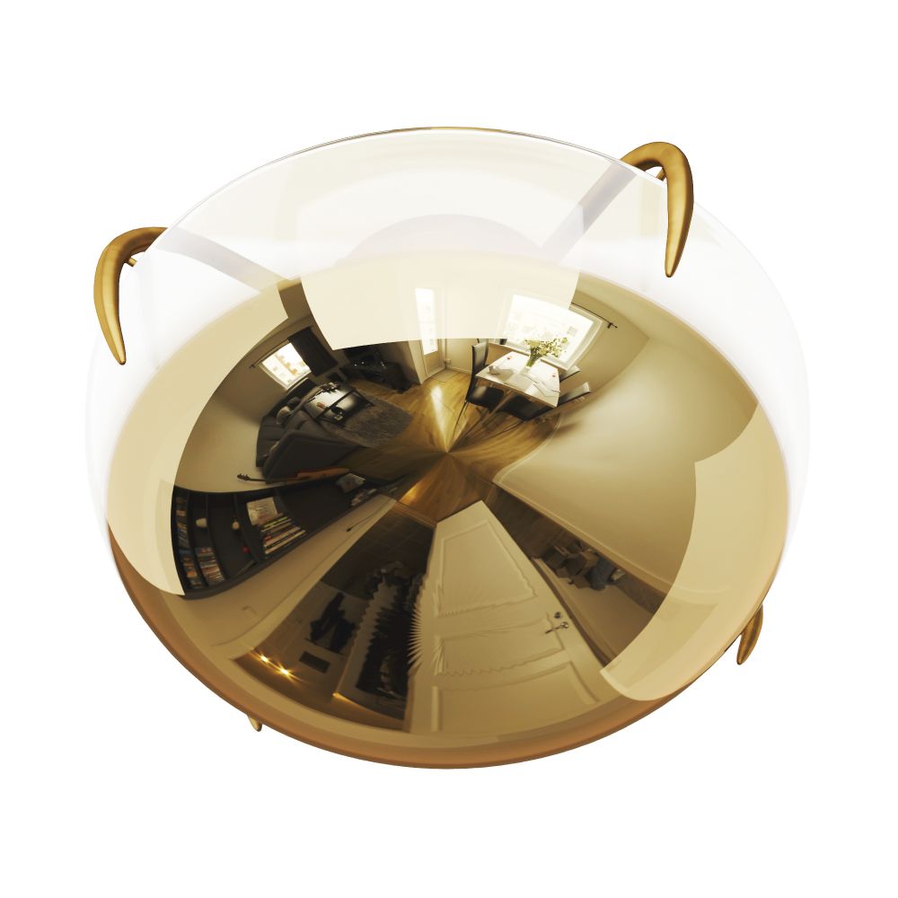Flush Mounts Glory Flush Mount - Gold