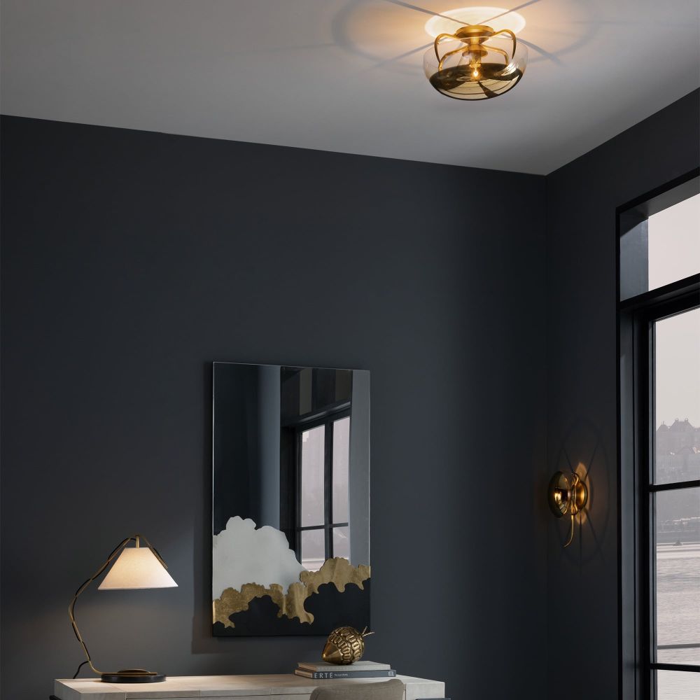 Flush Mounts Glory Flush Mount - Gold