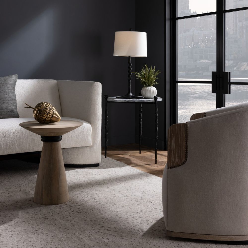 Side Tables Elstead End table - Black
