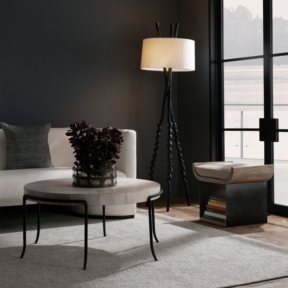 Stools & Ottomans Breccan Stool - Gray