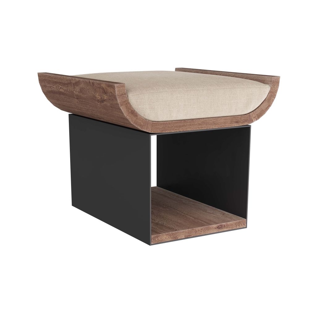 Stools & Ottomans Breccan Stool - Gray