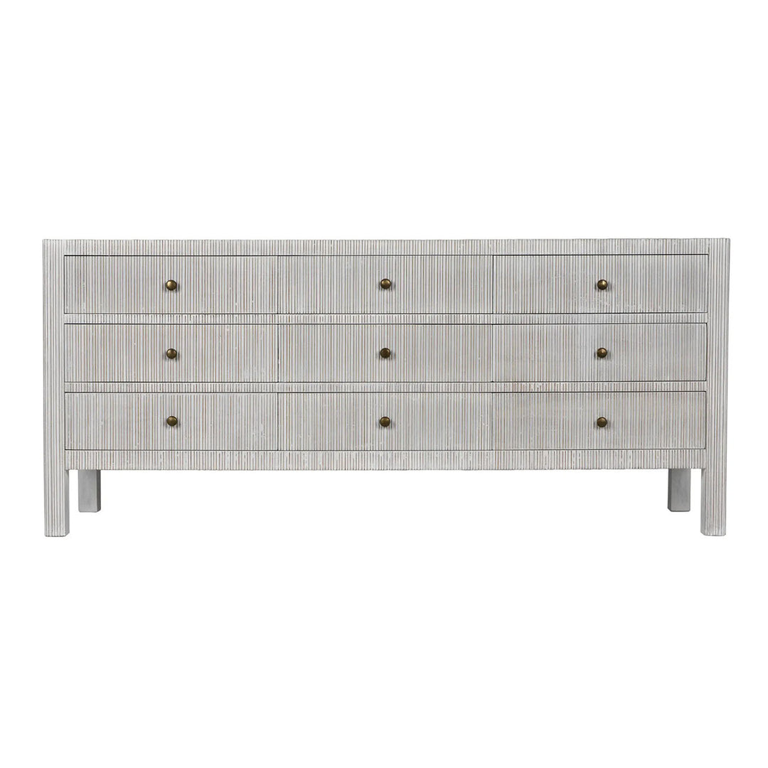 Conrad 9 Drawer Dresser - White