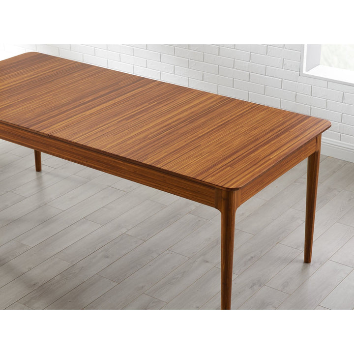 Erikka 110" Double-Leaves Extension Dining Table - Amber