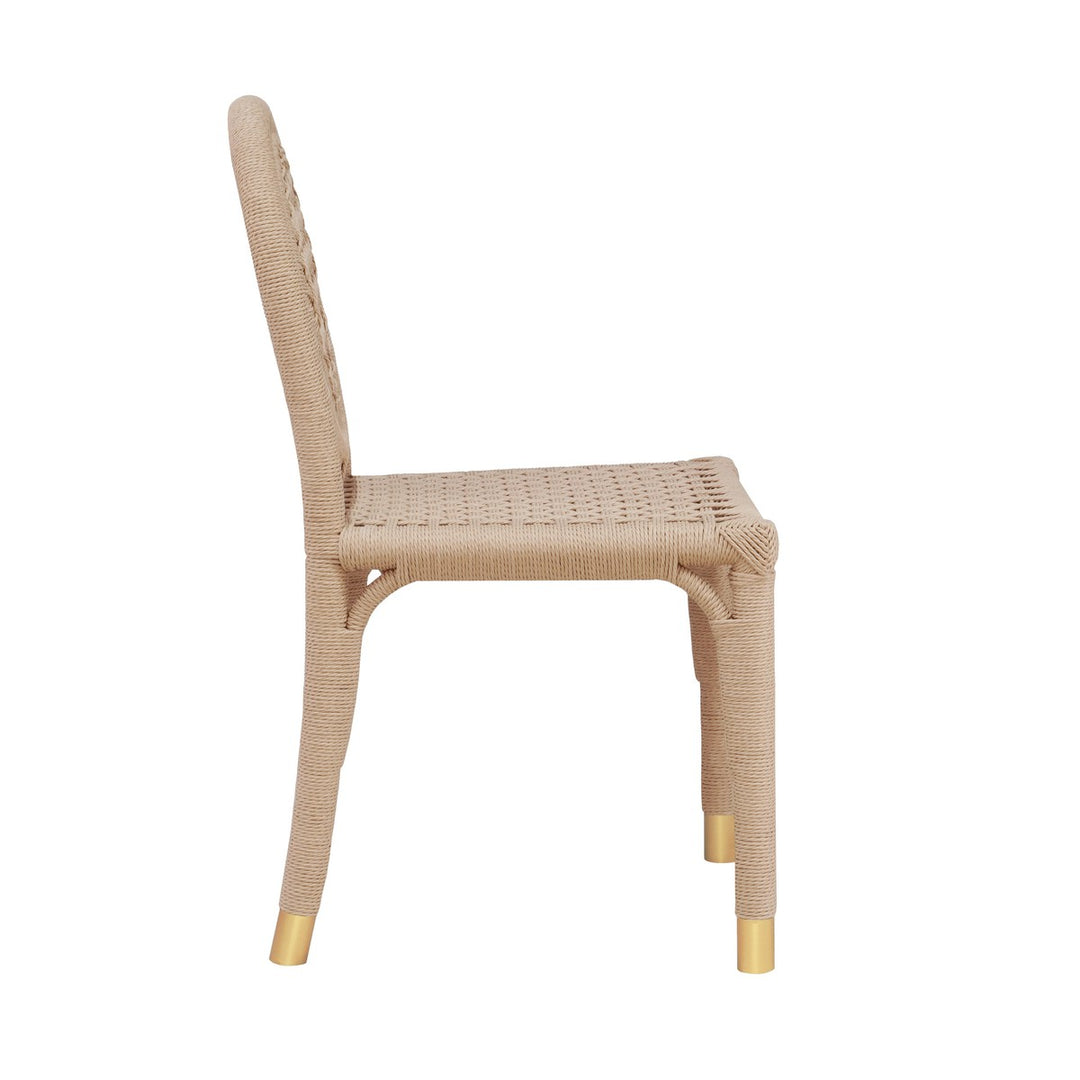 Gentry - Round Back Rattan Wrapped Dining Chair