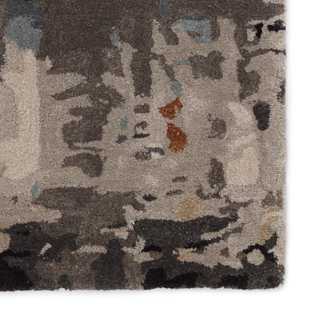 Jaipur Living Matcha Handmade Abstract Gray/ Black Area Rug (8'X11')