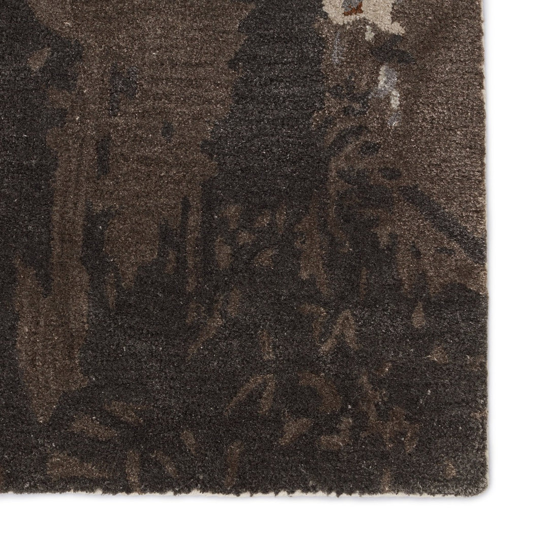 Jaipur Living Luella Handmade Abstract Brown/ Gray Area Rug (9'X12')