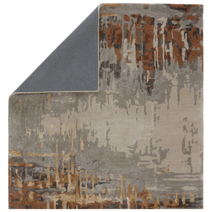 Jaipur Living Prause Handmade Abstract Gray/ Bronze Area Rug (8'X11')