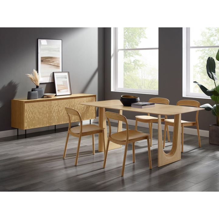 Hanna Dining Table - Wheat