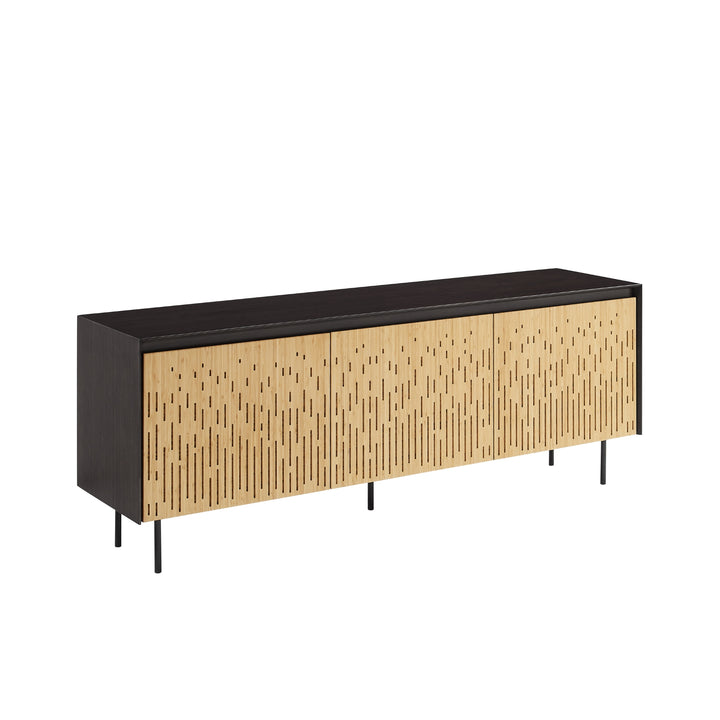 Hanna Console Sideboard - Caviar/Wheat