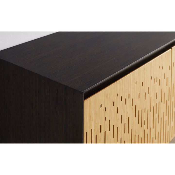 Hanna Console Sideboard - Caviar/Wheat