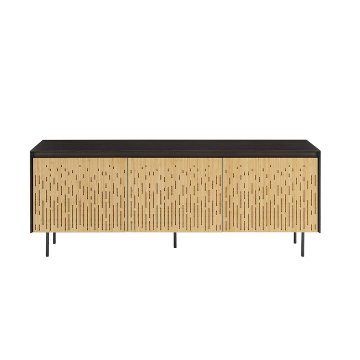 Hanna Console Sideboard - Caviar/Wheat