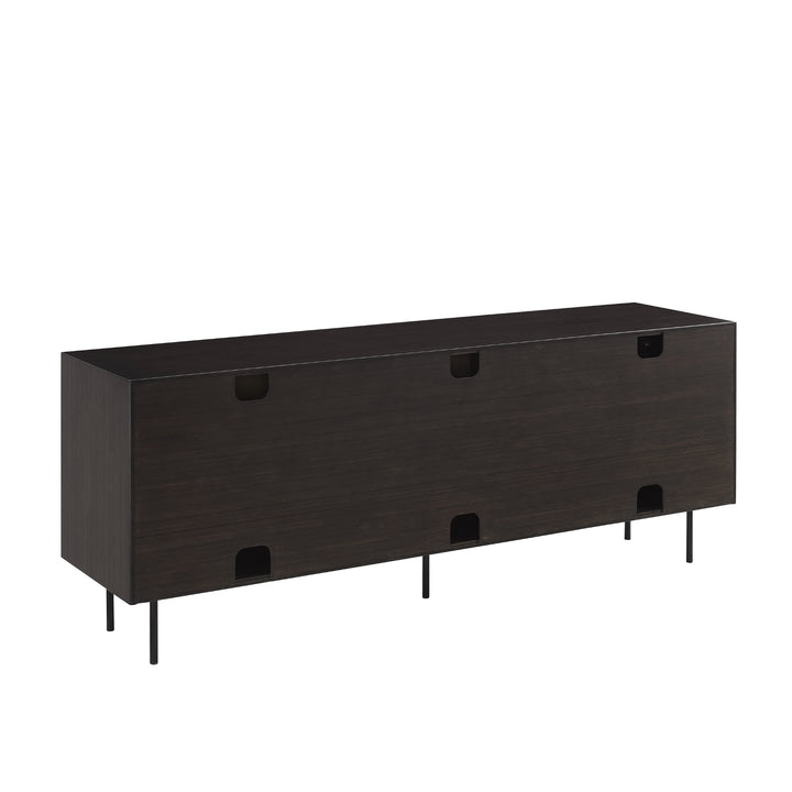 Hanna Console Sideboard - Caviar/Wheat