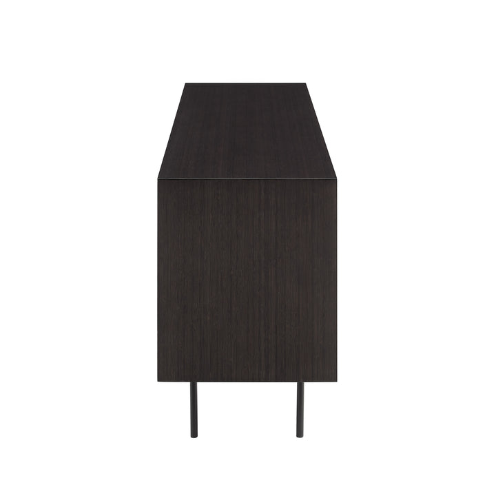 Hanna Console Sideboard - Caviar/Wheat