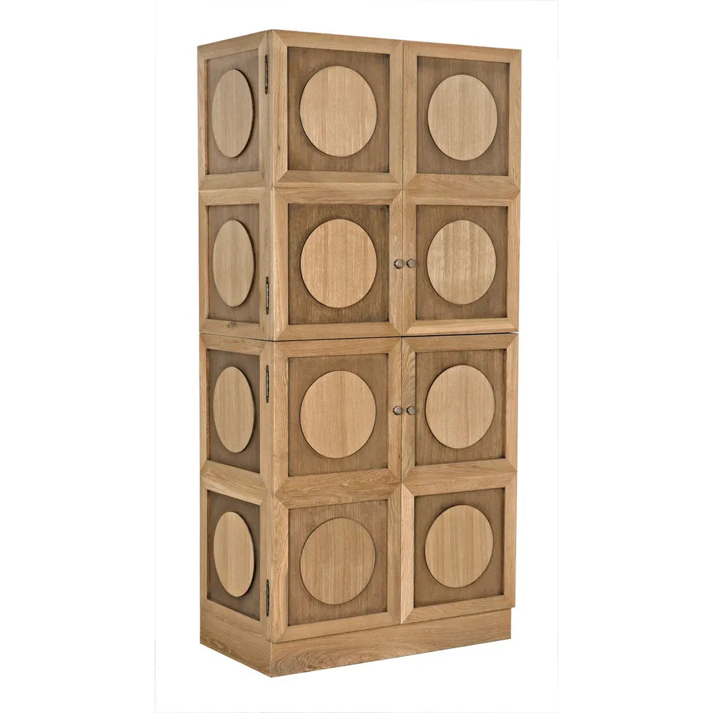 Cabinets & Curios Wellington Hutch - White Oak