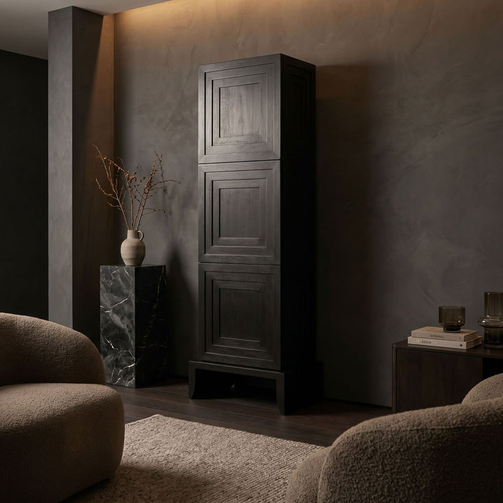 Noir Furniture Etruscan Tower Cabinet