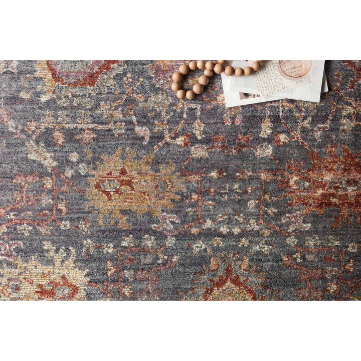 Loloi Giada Grey / Multi 2'-7" x 12'-0" Runner Rug