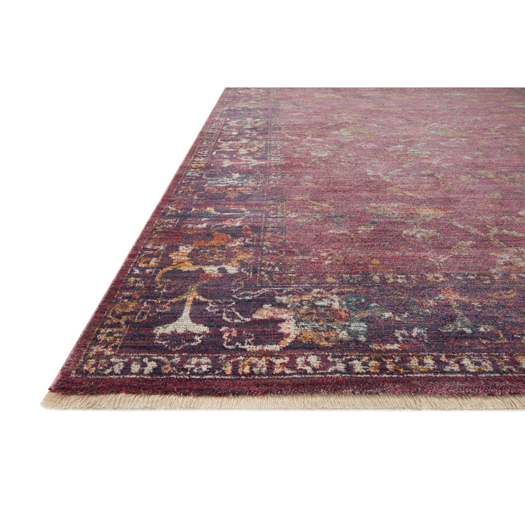 Loloi Giada Grape / Multi 2'-7" x 4' Accent Rug