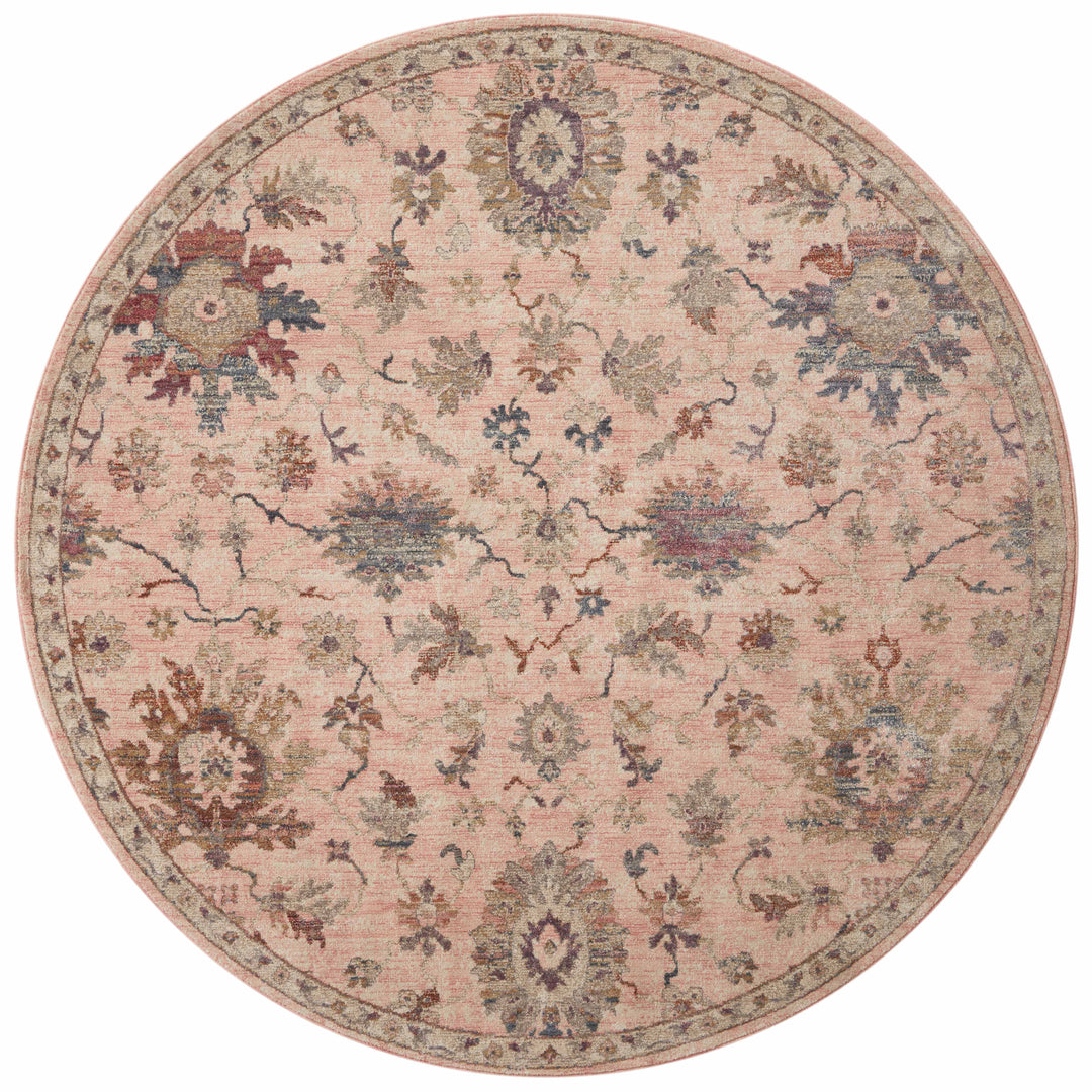 Loloi Giada Blush / Multi 2'-7" x 4' Accent Rug