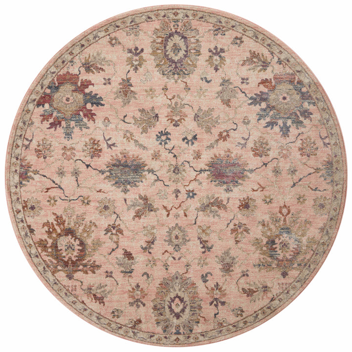 Loloi Giada Blush / Multi 6'-3" x 9' Area Rug