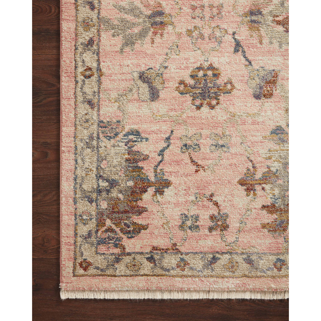 Loloi Giada Blush / Multi 18" x 18" Sample Rug