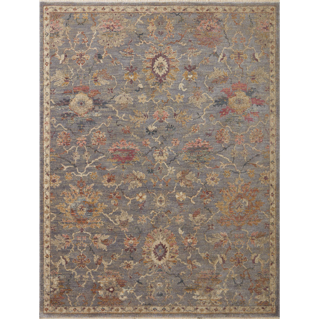 Loloi Giada Silver / Multi 3'-7" x 5'-7" Accent Rug