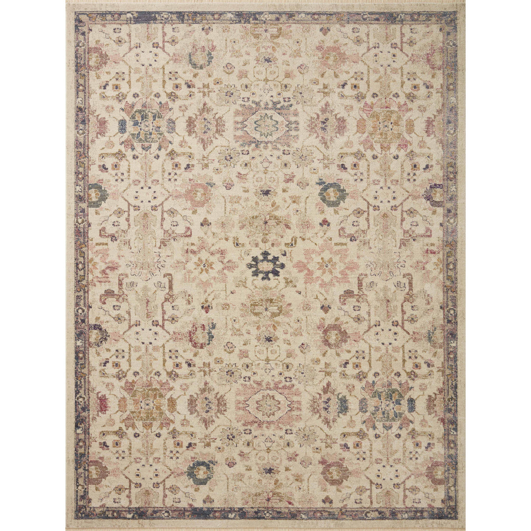 Loloi Giada Ivory / Multi 3'-7" x 5'-7" Accent Rug