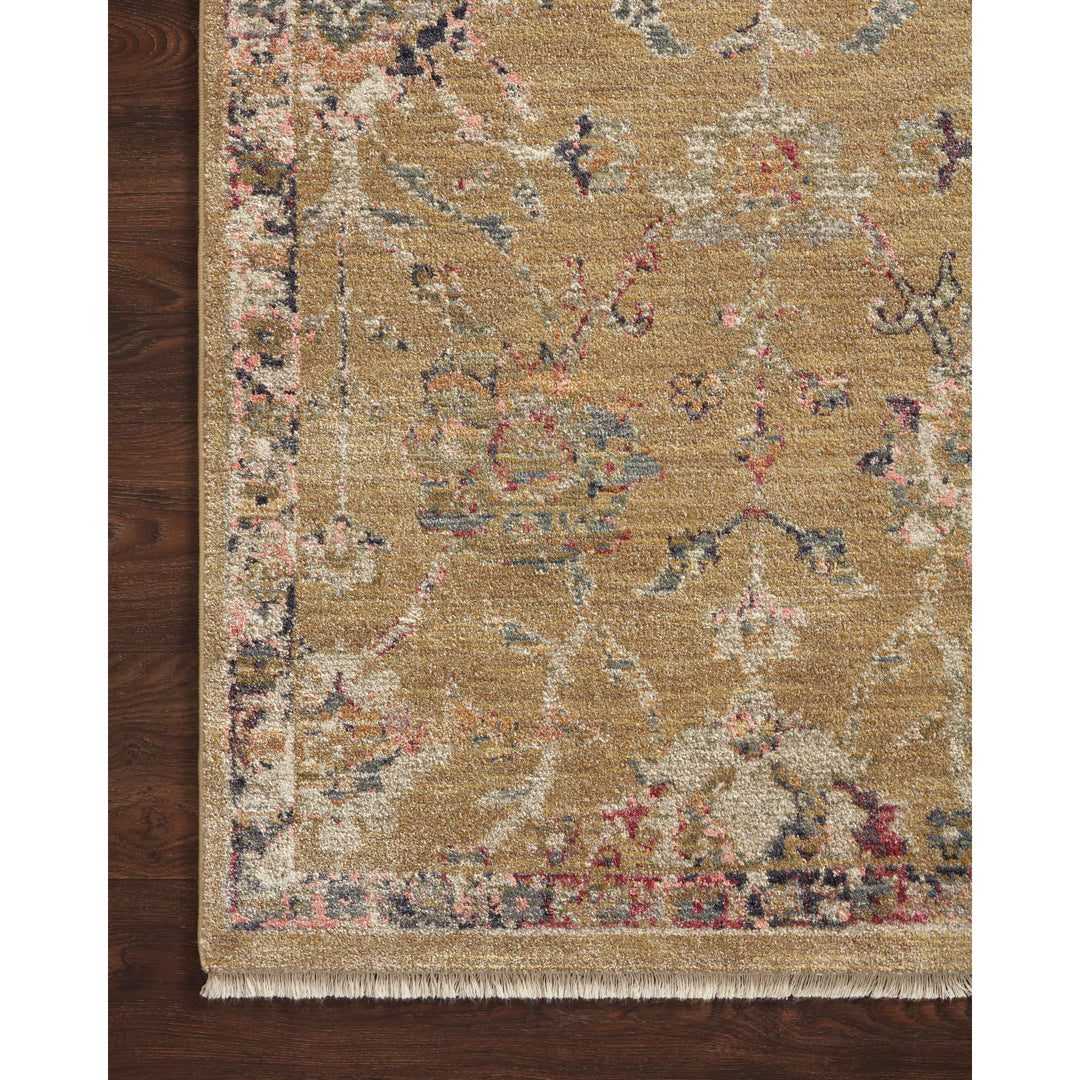 Loloi Giada Gold / Multi 18" x 18" Sample Rug