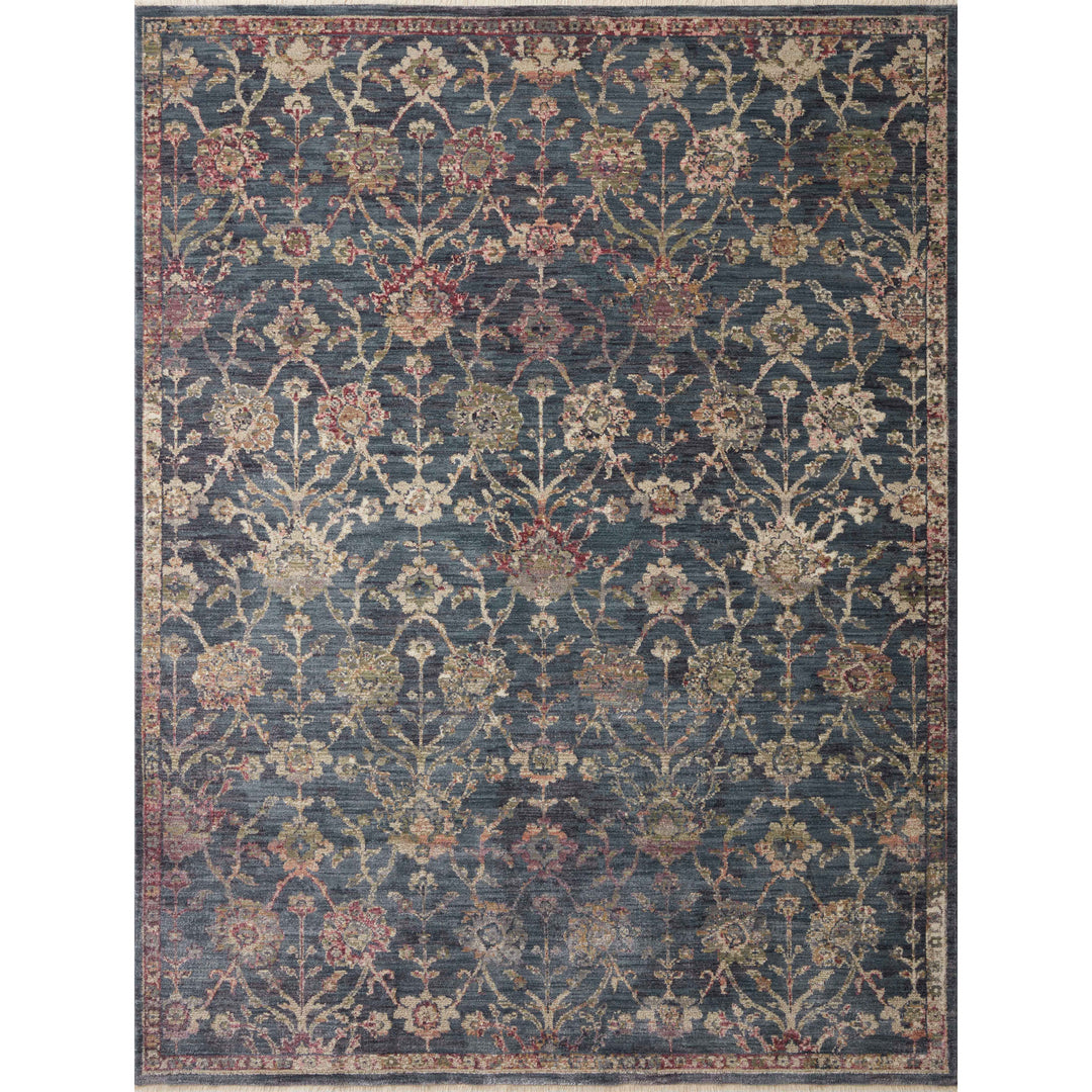 Loloi Giada Navy / Multi 2'-7" x 10'-0" Runner Rug