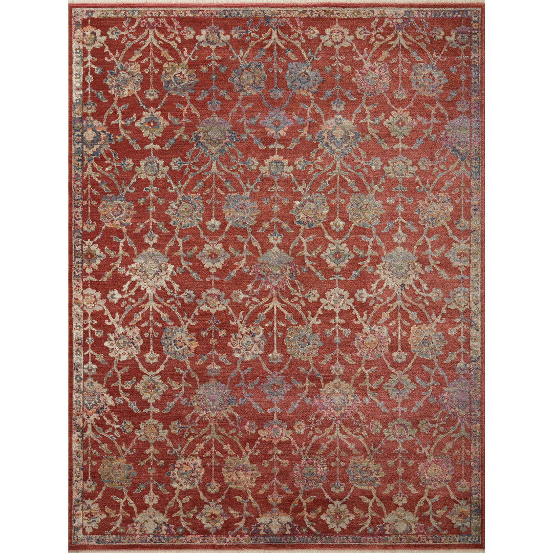 Loloi Giada Red / Multi 6'-3" x 9' Area Rug