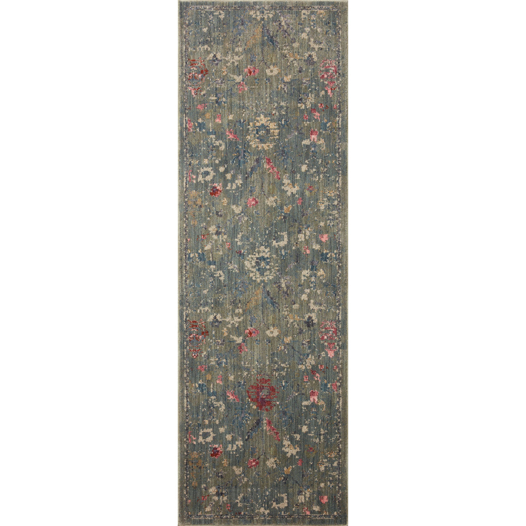 Loloi Giada Lagoon / Multi 2'-7" x 12'-0" Runner Rug