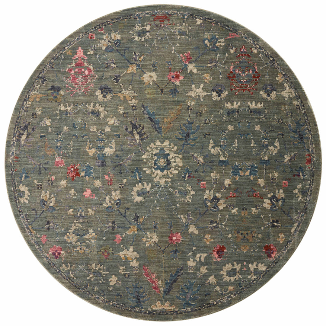 Loloi Giada Lagoon / Multi 2'-7" x 8'-0" Runner Rug