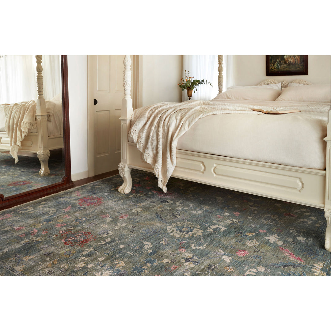 Loloi Giada Lagoon / Multi 6'-3" x 9' Area Rug