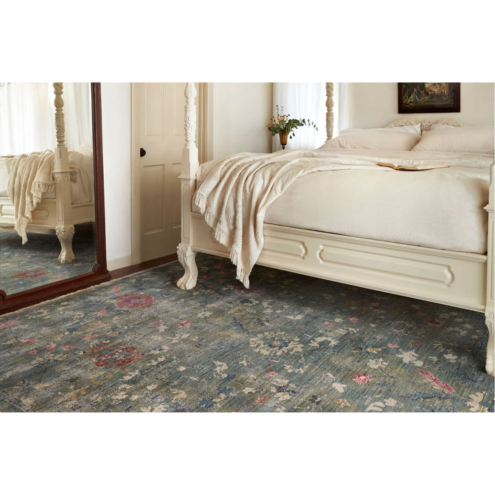 Loloi Giada Lagoon / Multi 2'-7" x 8'-0" Runner Rug