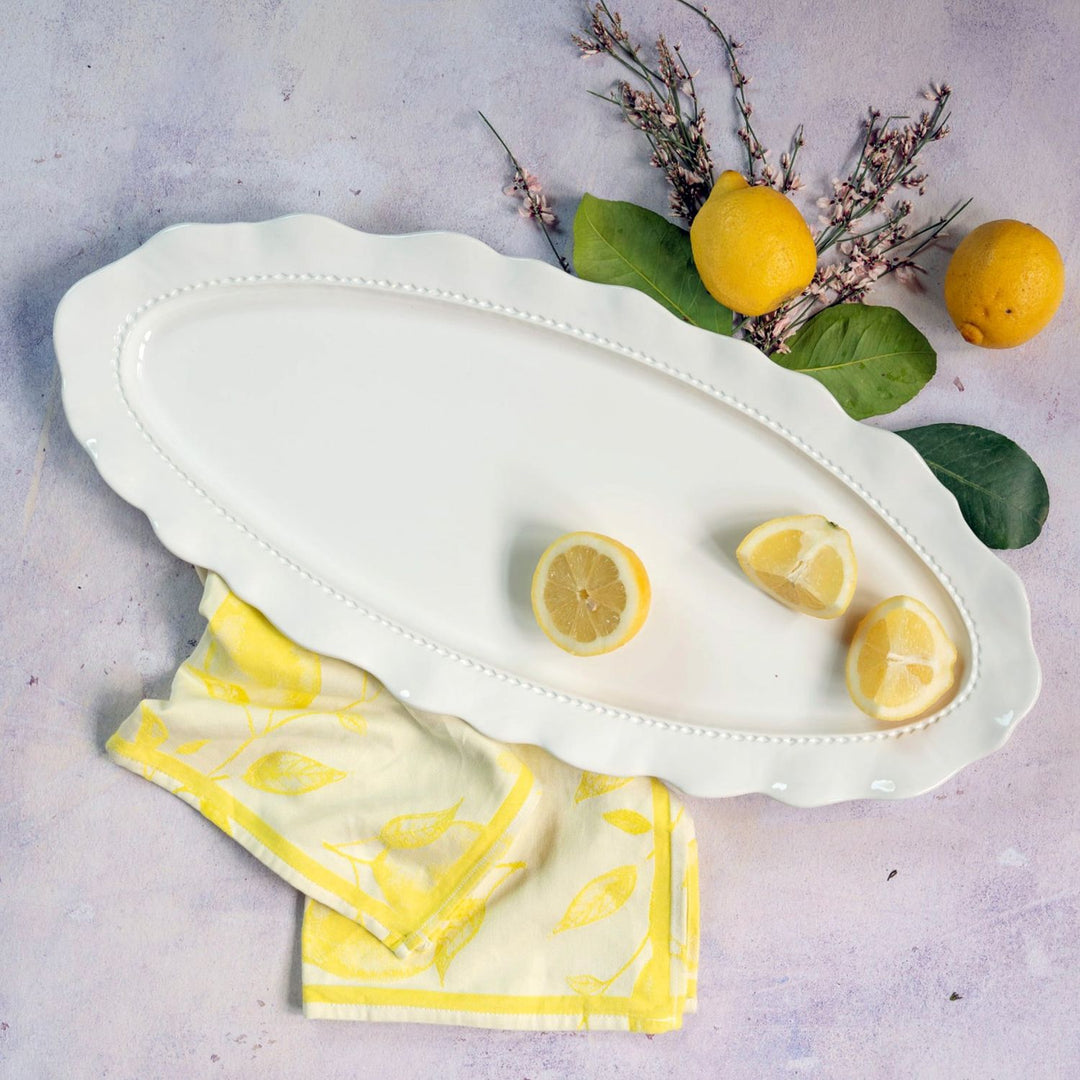 Giorno Long Oval Platter