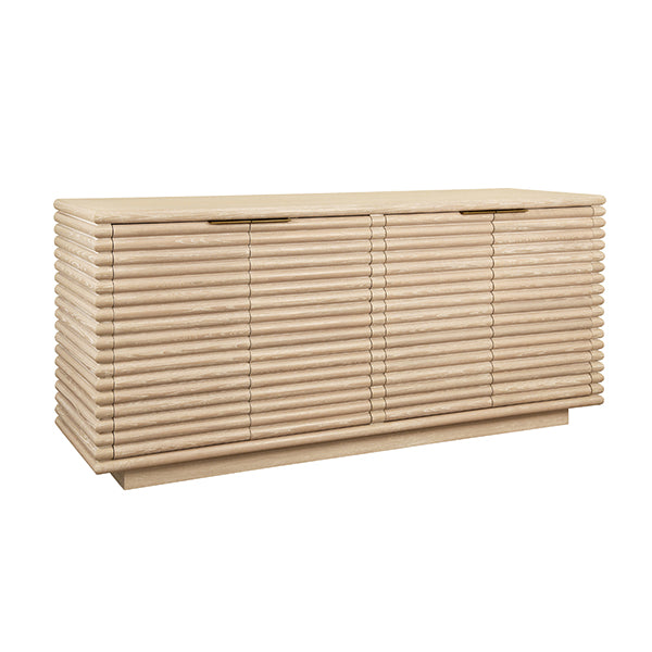 Giovanni Four Door Large Horizontal Reed Buffet