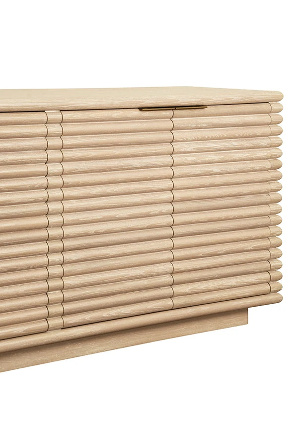 Giovanni Four Door Large Horizontal Reed Buffet