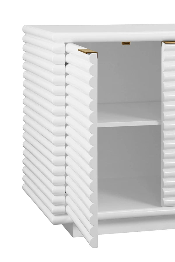 Giovanni Four Door Large Horizontal Reed Buffet