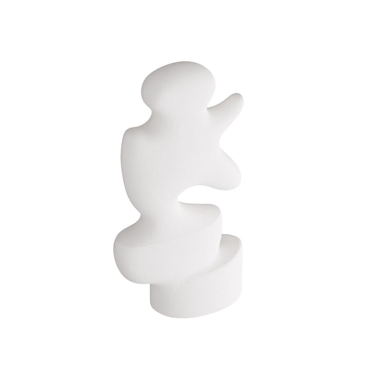 Decorative Objects Emery Sculpture - White