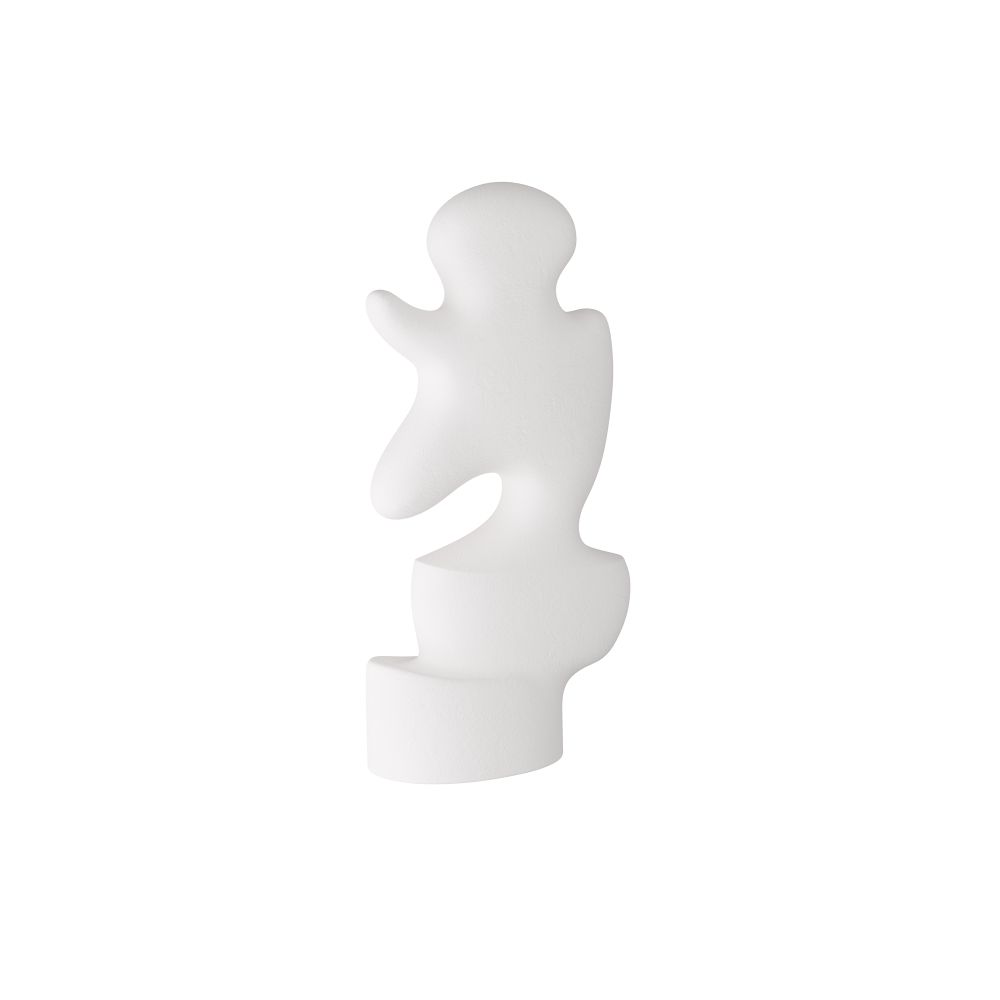 Decorative Objects Emery Sculpture - White