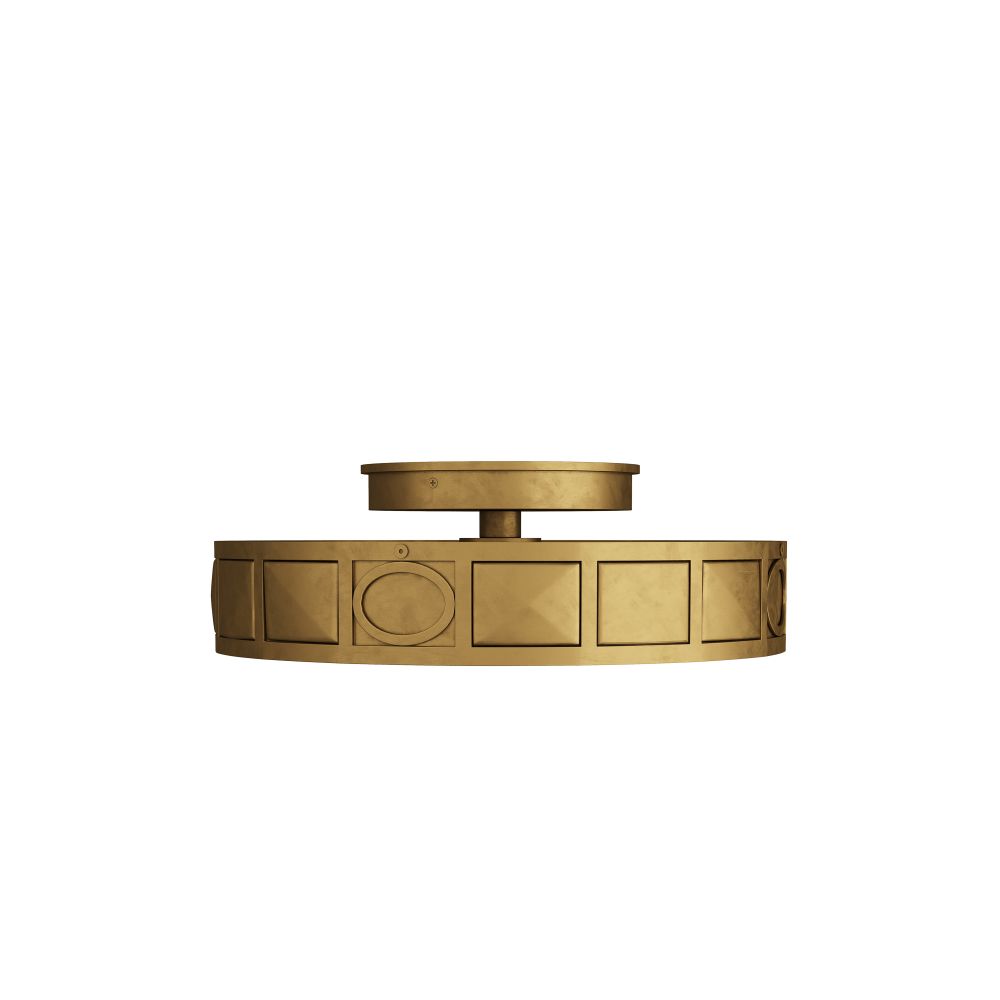 Flush Mounts Troy Flush Mount - Gold