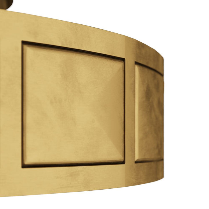 Troy Flush Mount - Gold