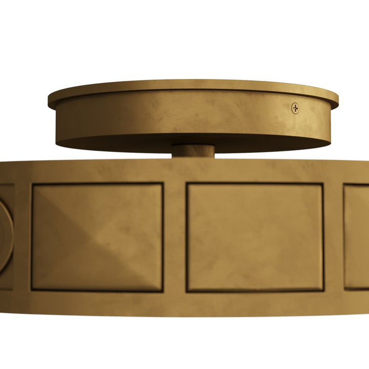 Troy Flush Mount - Gold