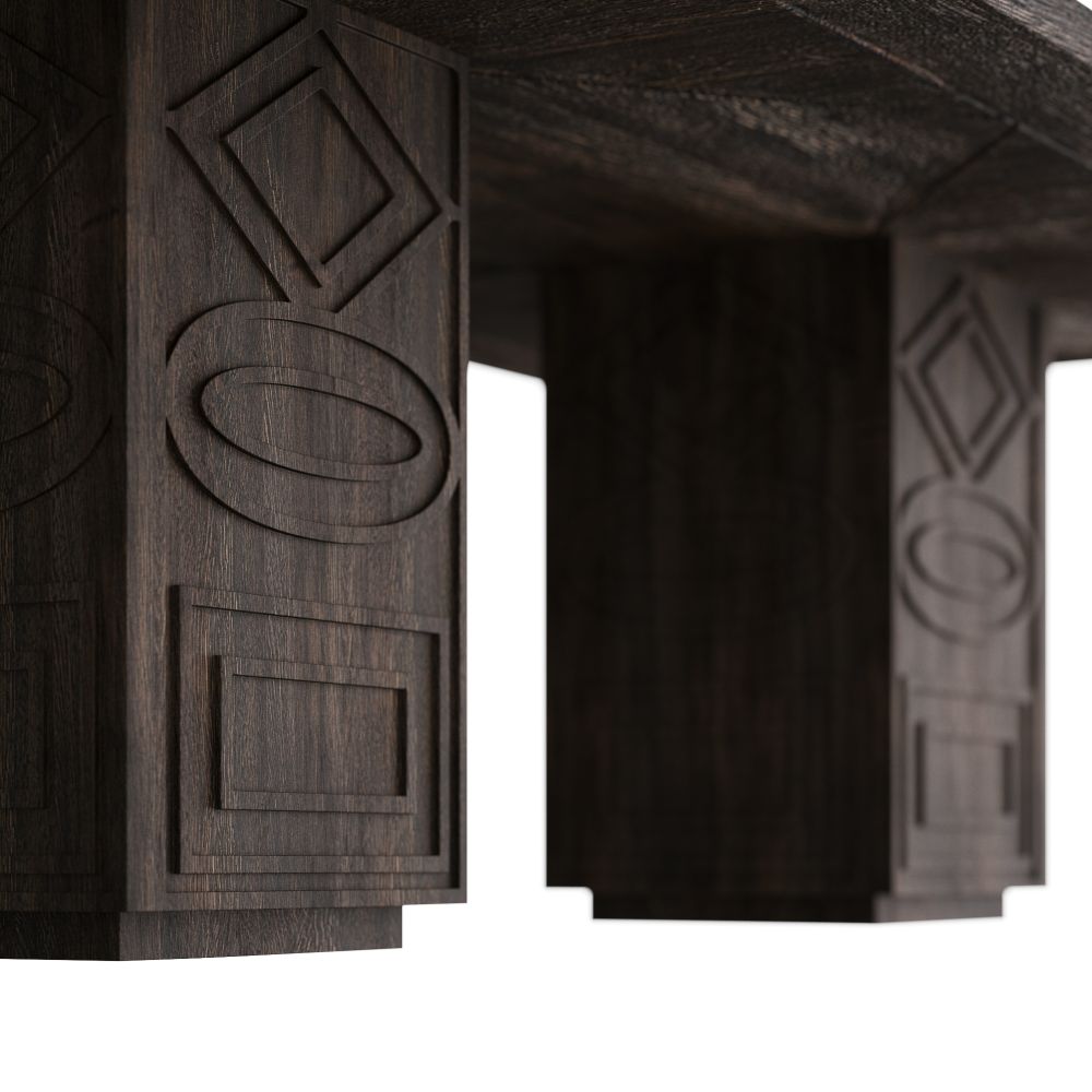 Truett Dining Table - Black