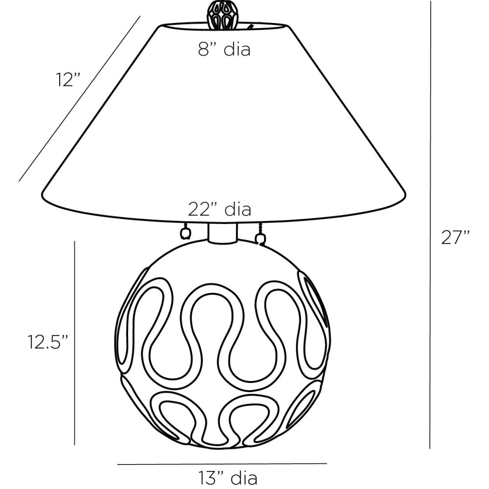 Brantley Lamp - Gold