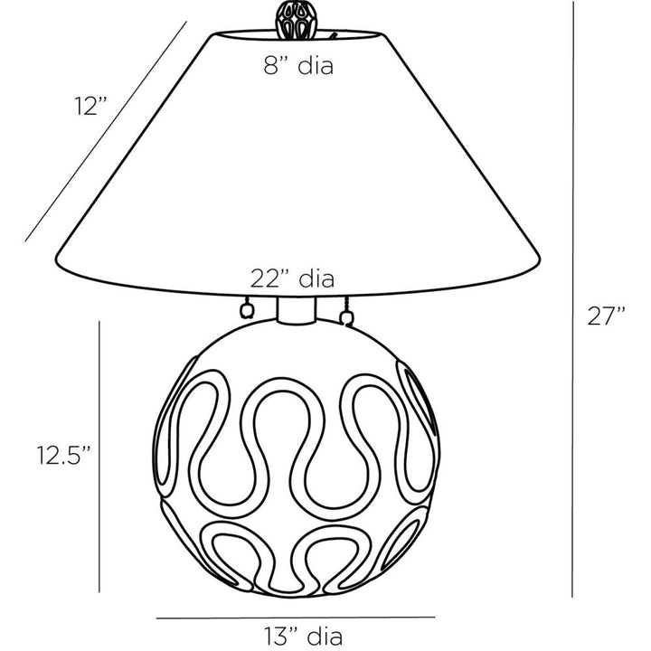 Brantley Lamp - Gold