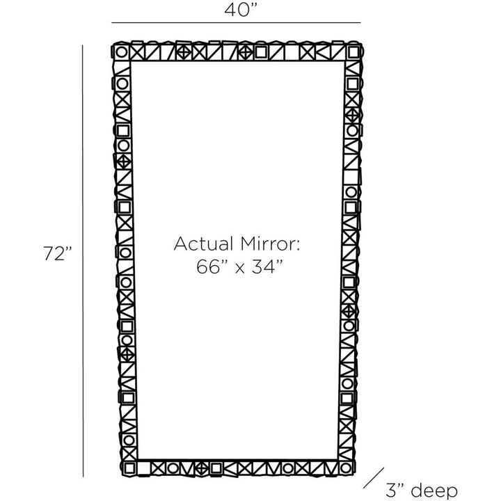 Troy Mirror - Gold