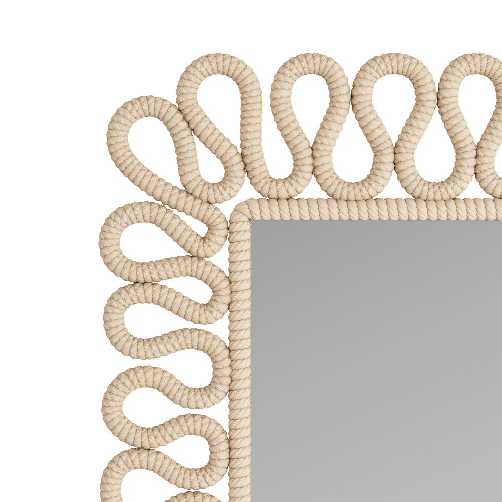 Myra Mirror - White