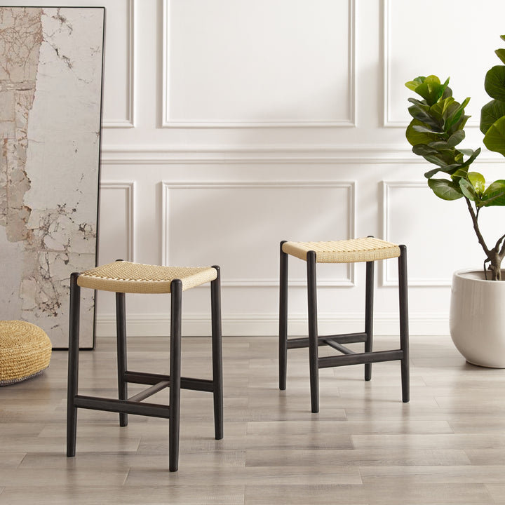 Leif counter height stool - Caviar