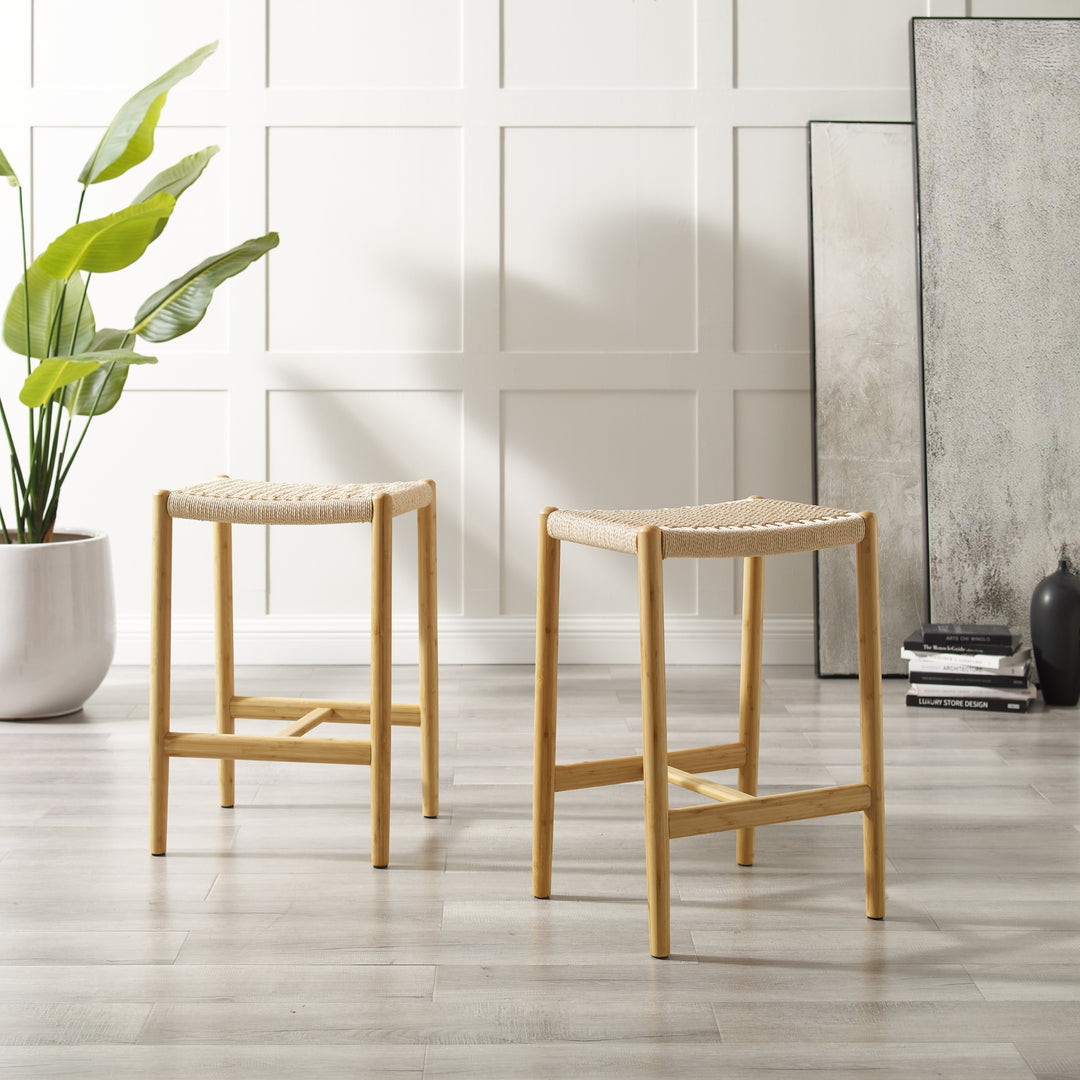 Leif counter height stool - Wheat