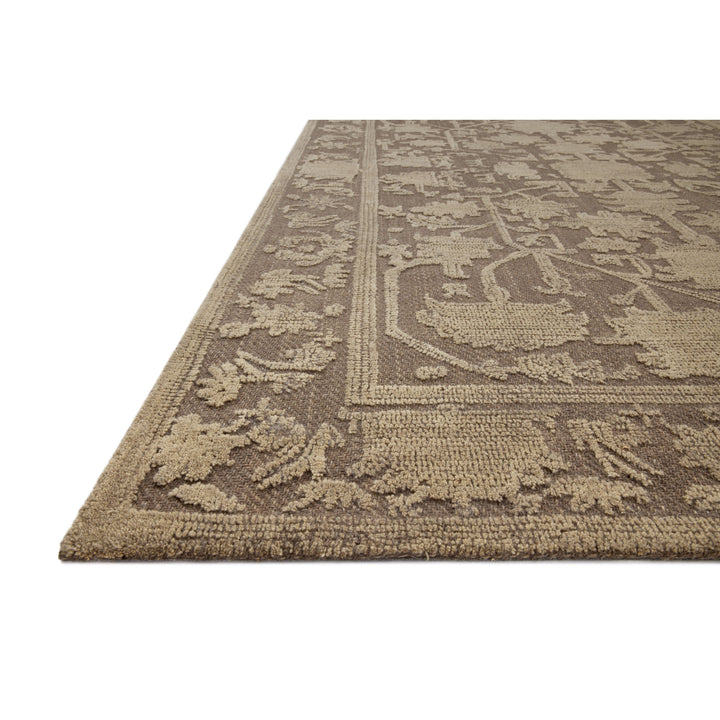 Magnolia Home By Joanna Gaines x Loloi Gloria Bark / Khaki 5'-0" x 7'-6" Area Rug